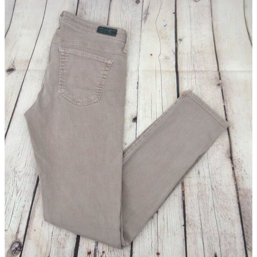 ADRIANO GOLDSCHMIED‎ Women's The Stevie Ankle Slim Straight Leg SIZE 27R Brown